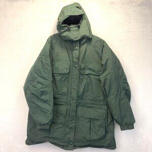 Vintage L.L.Bean Maine Warden's Parka Down Jacket Womens XL Warm Gore-Tex Coat